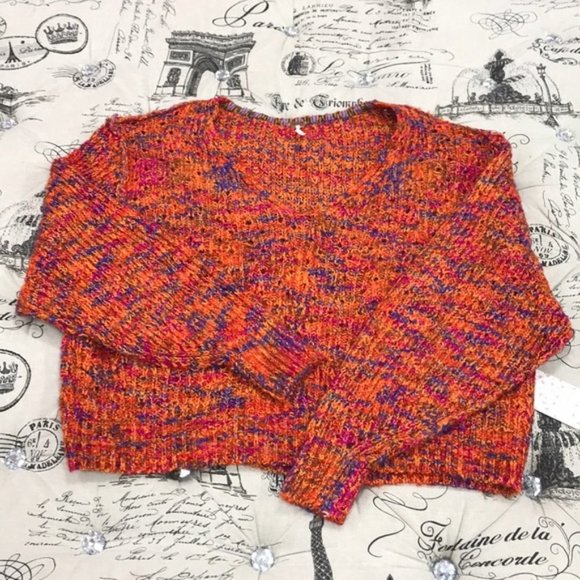 Free People Highland V-Neck Sweater - Picture 5 of 9